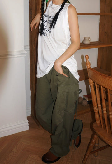 PUT DOWN LONG SLEEVELESS